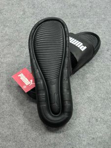 Puma Black Slider Flipflops
