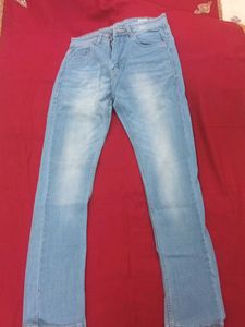Light Wash Denim Jeans