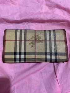 Vintage Check Wallet (Burberry Copy)