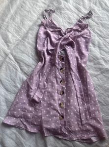 Cute Polka Dot Mini Dress