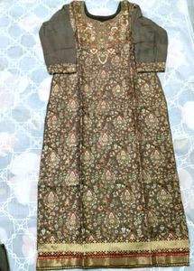 fresh banarasi plazzo suit &amp; dupatta dress