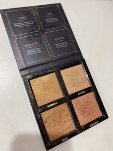 Combo of Nars blush + Huda beauty highlighter