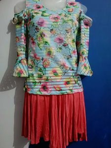 Girls Party (Festival) Skirt Top