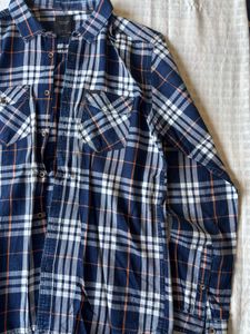 VOI JEANS Blue Plaid Casual Shirt