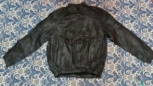Men's Black Leather Jacket