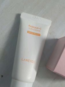 Laneige Sun Cream &amp; Sleeping Mask Set