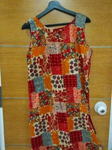 Hand Stitched Beautiful Multicolour Kurti