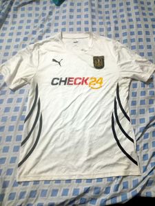 Puma White CHECK24 T-Shirt