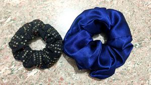 Sparkling Sequin & Silky Scrunchies Set
