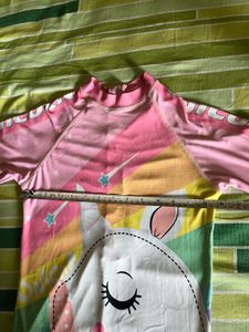 Rainbow Unicorn Swimsuit For 6-8 Yrs