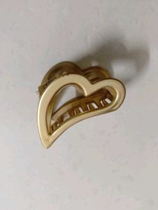 Heart Hair Claw Clip