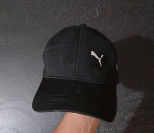 PUMA Black Adjustable Hat