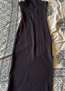 Black Sleeveless Maxi Dress