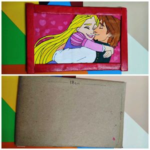 Handmade Disney Tangled Wall Decor –  7 -paintings