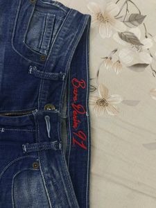 Bare Denim Women's Slim Fit Blue Jeans (Size 28)