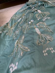 Beautiful Sea Green Lehenga Choli Set