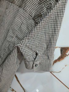 Checked Shirt Dress
