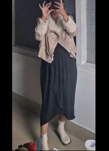 women suede furry Jacket