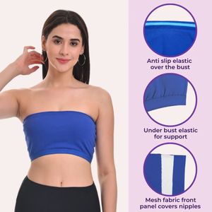 🆕Brand New Blue Bandeau Bra
