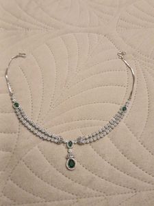 Emerald & Diamond Necklace