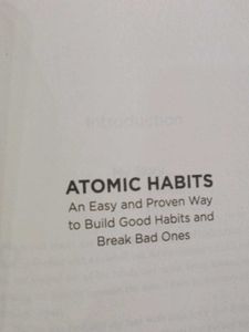 Atomic Habits Book