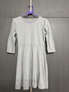 Gray Casual Dress