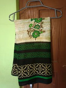 Beautiful Cotton Kurta With Churidar And Dupatta