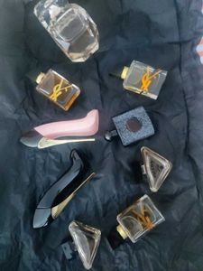 Assorted Designer Perfume Bottles