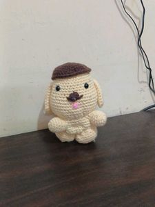 Handmade Crochet Dog Plush Toy