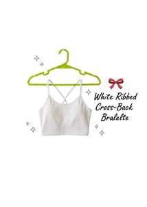 White Criss-Cross Tank