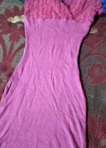 Pink Bodycon Dress