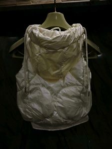 White Padded Gilet Vest