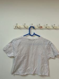 Cute White Crop Top