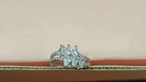 Sparkling Marquise Cut Ring