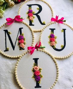 RUMI Name Hoops