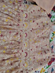 My all time favorites peach 3 pieces suit