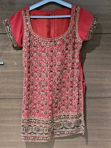 Premium Red and Black Ethnic Set