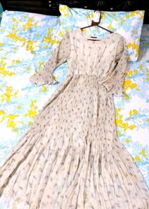 Off White Maxi Dress