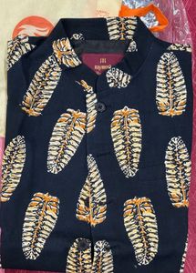 Men's Printed Nehru Jacket