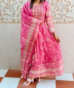 Beautiful Pink Kurta Set