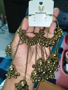 MADONA Ethnic Jhumka Hoop Earrings