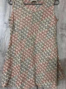 Stylish Sleeveless Printed Top