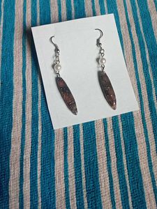 Dangle Earrings with Pearl