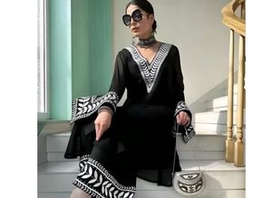 Kaftan Set, Palazzo with Pant (no dupatta)