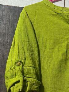 Vibrant Green Kurta for Women