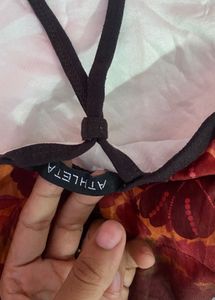 Vibrant Floral Bikini Top