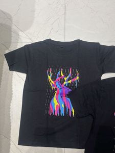 Cool Deer Graphic T-Shirt pack of 2