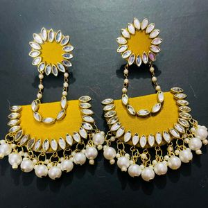 Fancy Party Wear Have Long Size Earrings