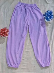 Lavender track pants