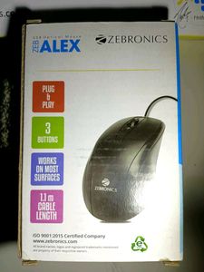 Combo Pack For ZEBRONICS Zeb Keyboard + Alex Mouse